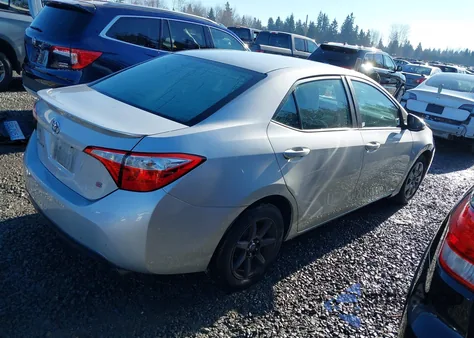 2015 Toyota Corolla S из США, поврежденный, VIN 2T1BURHE3FC435255